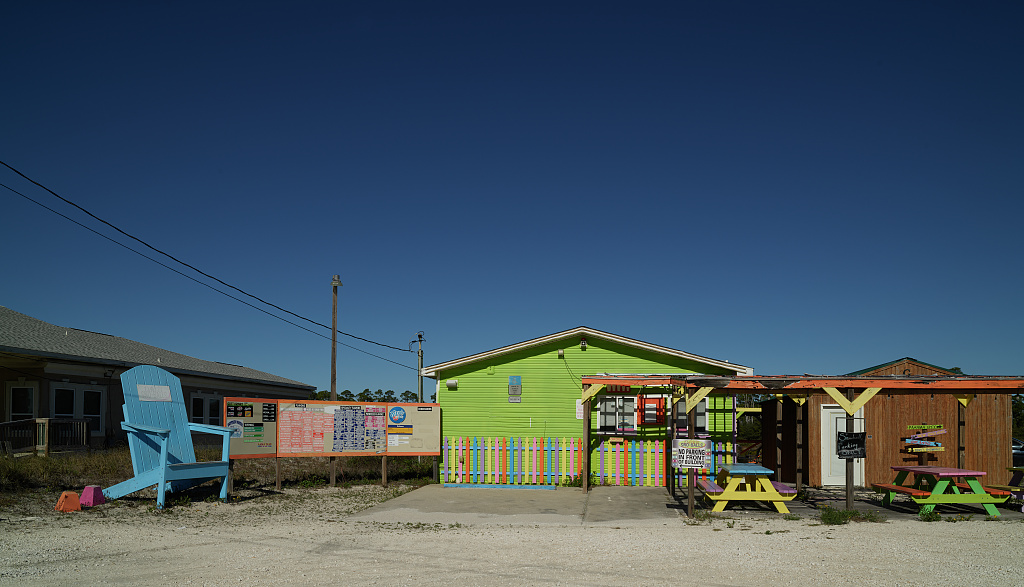Dave’s Snowballs stand in Perdido Key, a beach community in extreme west Florida, near the Alabama line in the “Panhandle” portion of the state above…